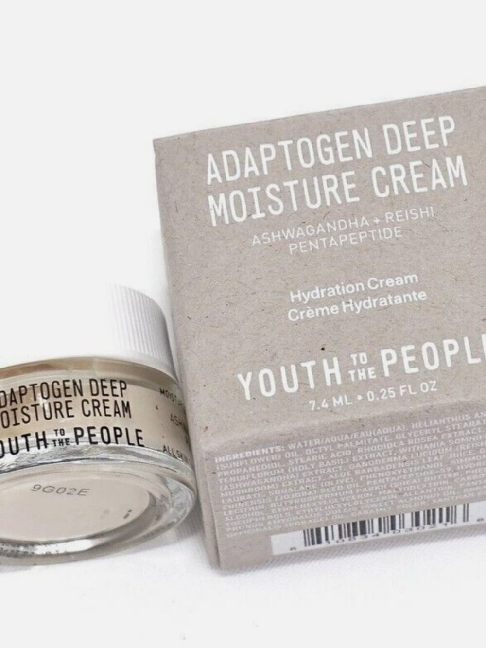 🆕YOUTH TO THE PEOPLE: Adaptogen Deep Moisture Cream- 7 ml Deluxe Sample